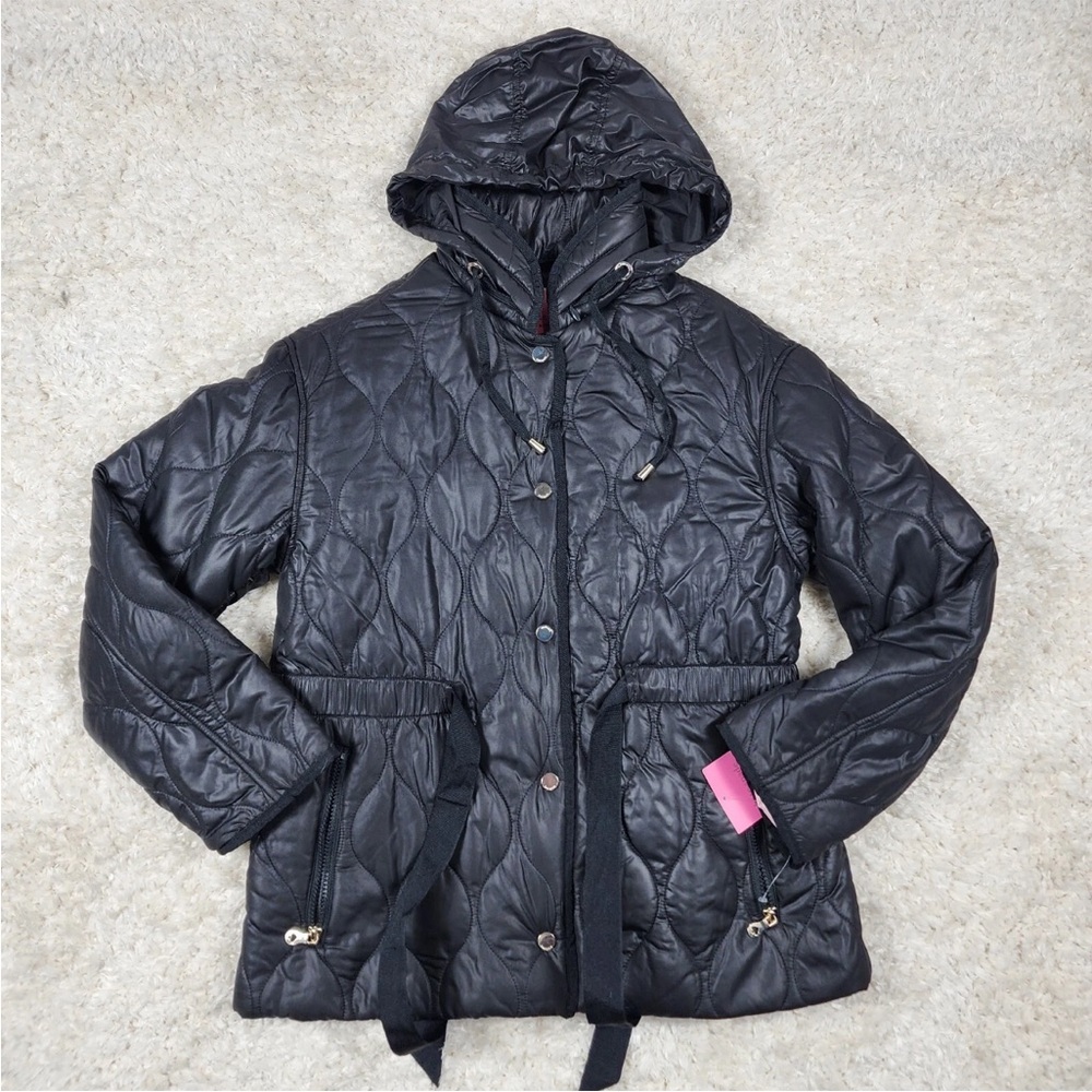 Kate Spade Black Quilted Puffer Jacket